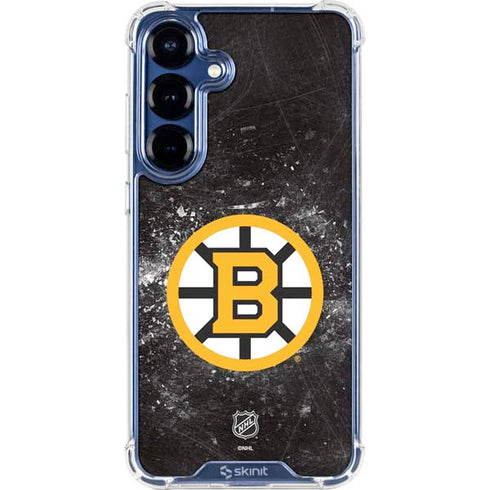 NHL Boston Bruins Iced Galaxy S25 Clear Case